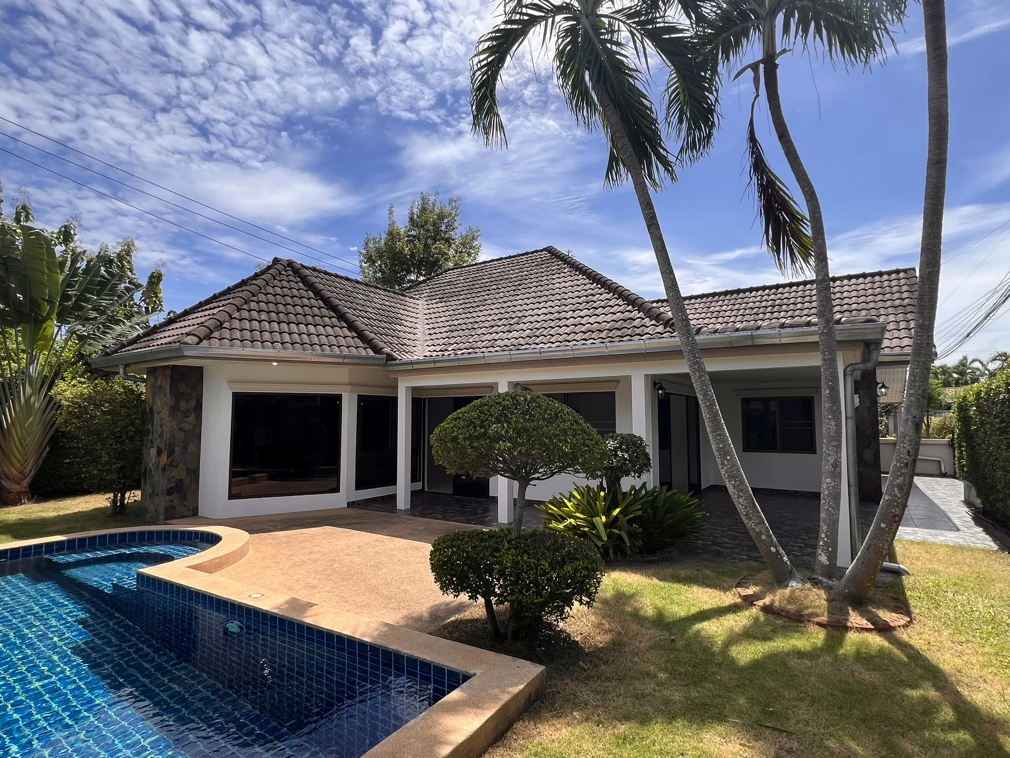 VILA S BAZÉNOM - PATTAYA, THAJSKO