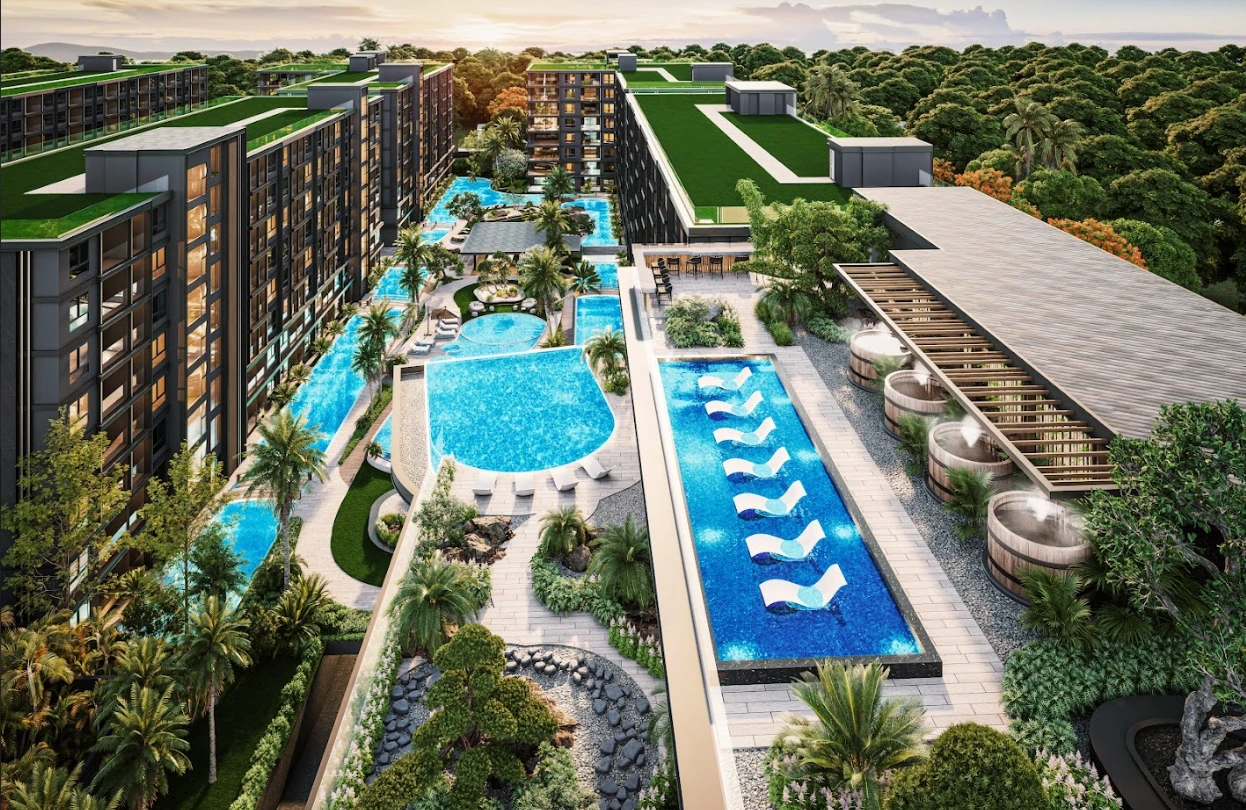 1,5-SPÁLŇOVÝ APARTMÁN V PREDPREDAJI - PATTAYA, THAJSKO