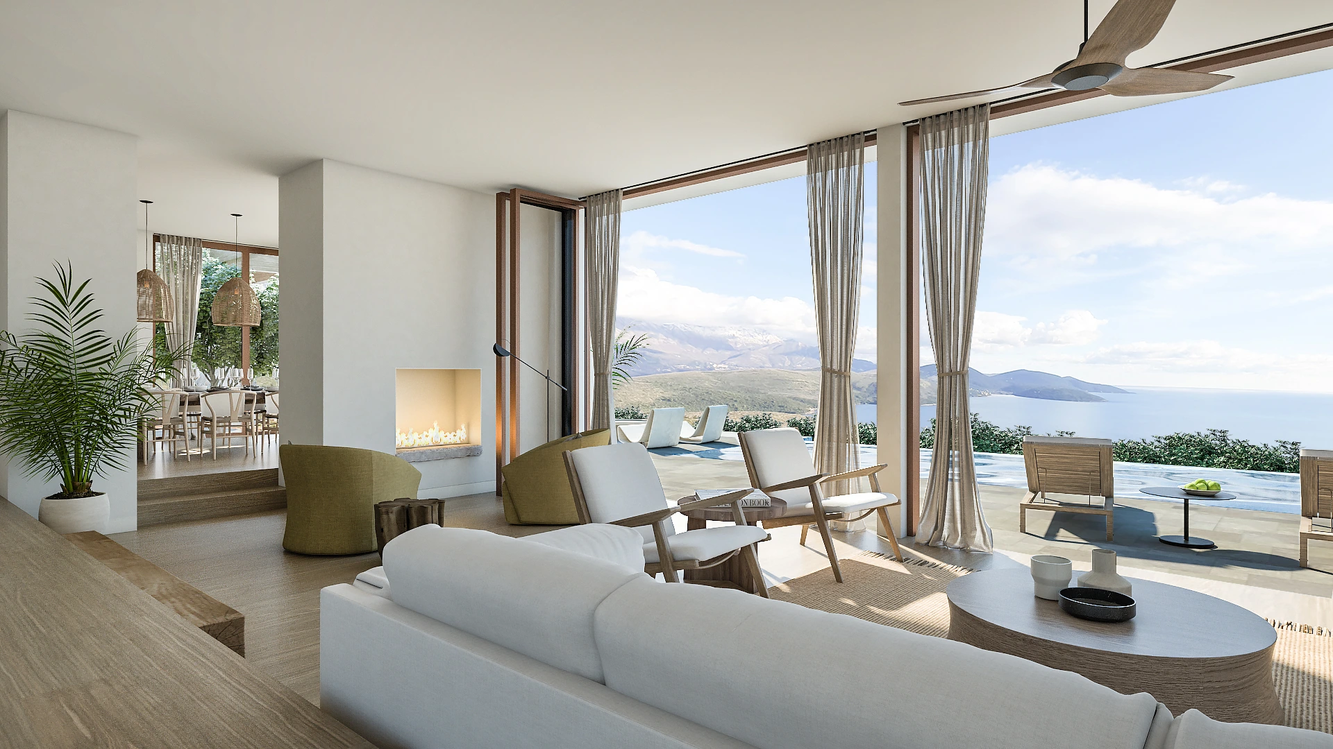 Unikátny townhouse v Luštici Bay, Čierna Hora